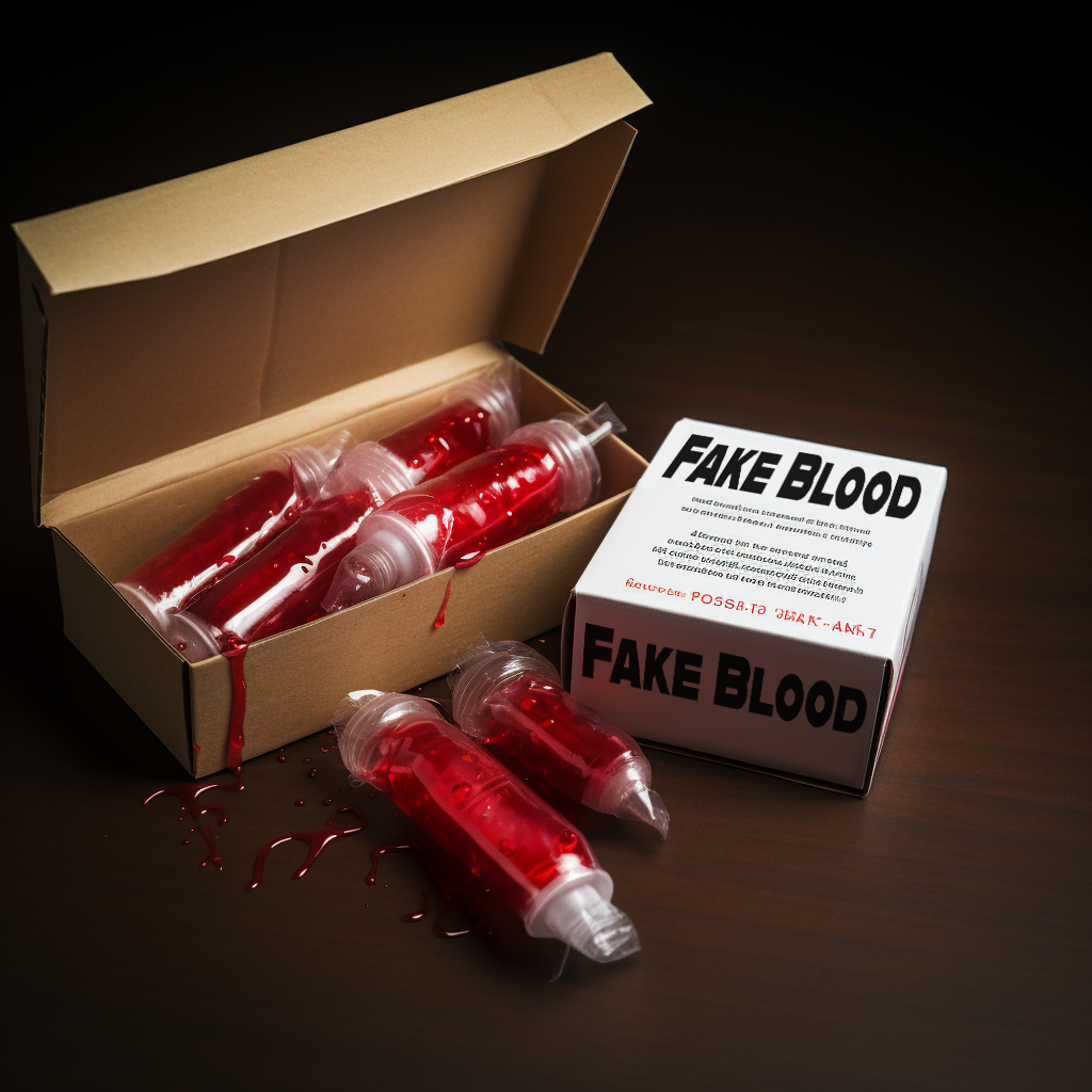 Fake Blood Capsules from Prankster Industries